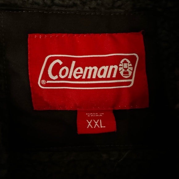 Men’s Coleman sherpa lined work jacket. Size XXL. - Picture 4 of 4